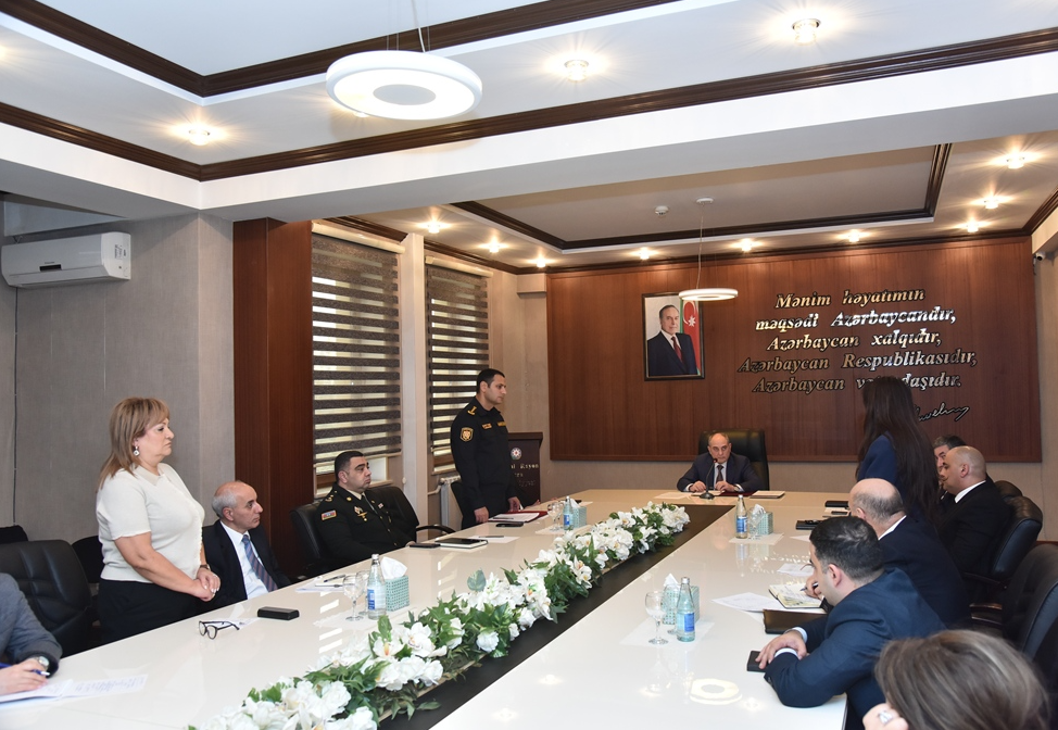 Tahir Budaqov müşavirə keçirdi - FOTOLAR